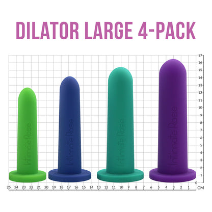 Set of 4 Silicone Dilators - Large