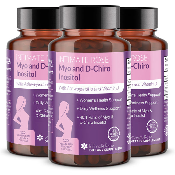 3 Pack - Myo-Inositol & D-Chiro Inositol