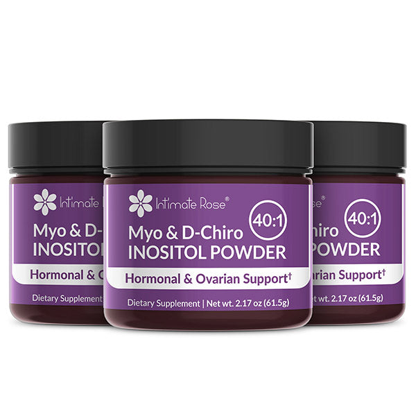 Myo and D-Chiro Inositol Powder - 3 Pack