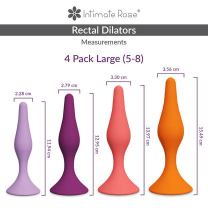 Large Anal Dilator Set - Sizes 5 - 8