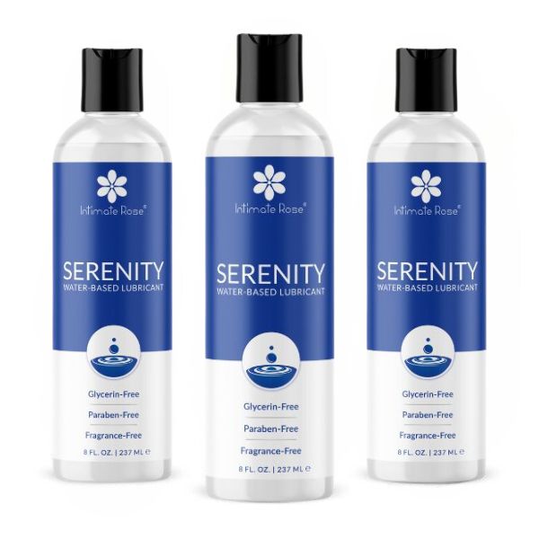 3 Pack - Serenity Water Based Personal Lubricant