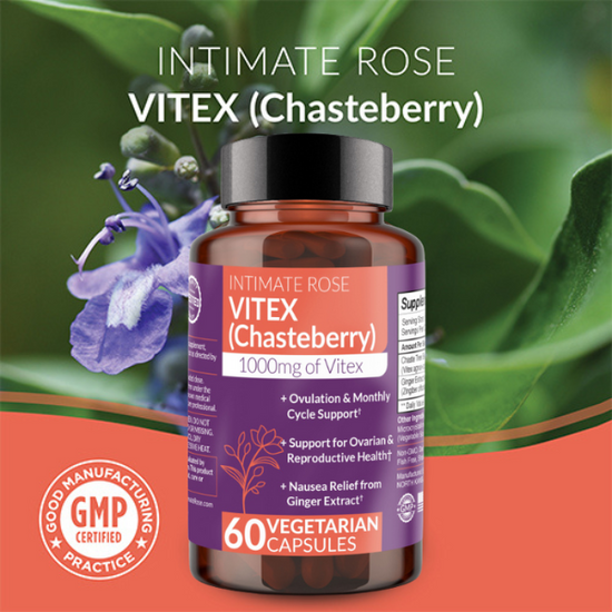 Vitex Chasteberry Supplement For Women Natural Hormone Balance And Pms