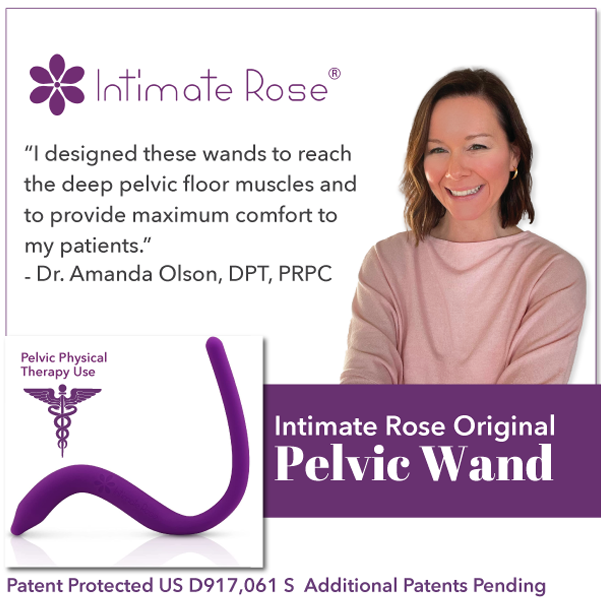 Pelvic Floor Wand Intimate Tool Therapy Massage – Rose 